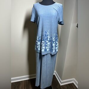 Abella Blue Floral Dress